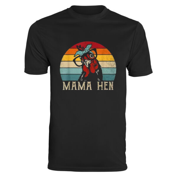 Retro Mama Hen Graphic T-Shirt HT099