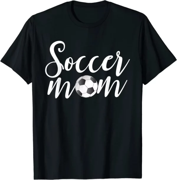 Minimalist Soccer Mom Graphic T-Shirt HT115